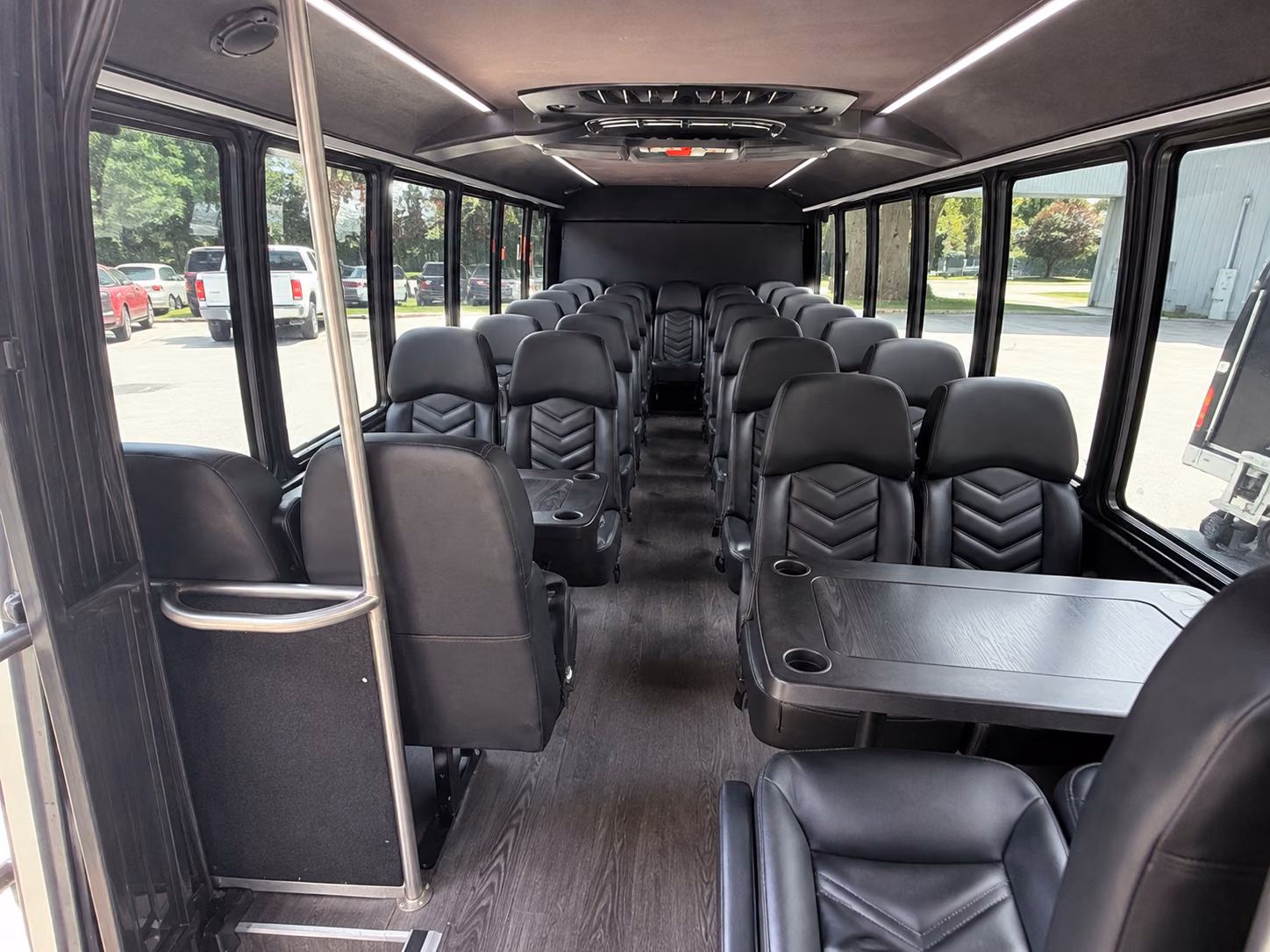 charter buses for large norman wedding receptions and multi venue days