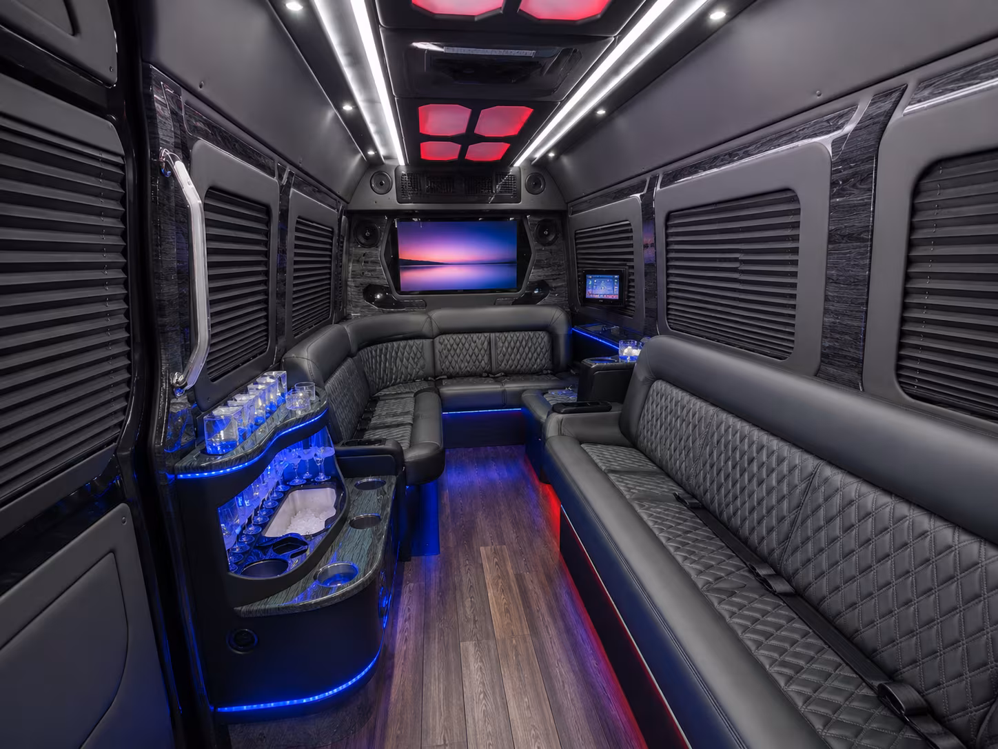 employee shuttle buses between norman and oklahoma city job sites