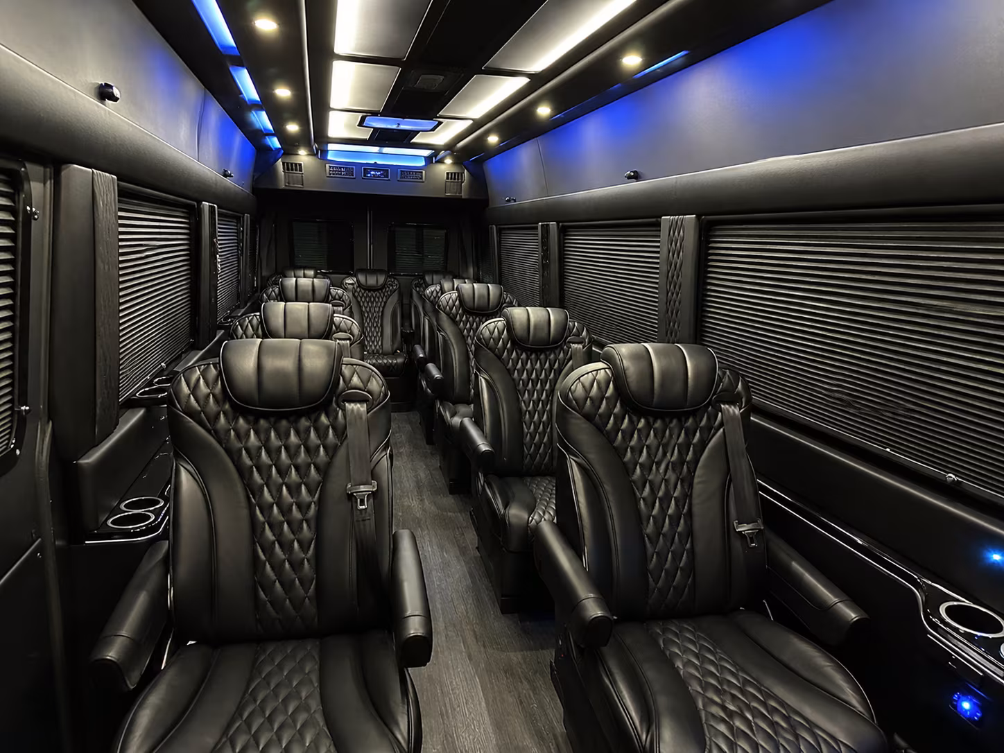 norman corporate event transportation onboard seating