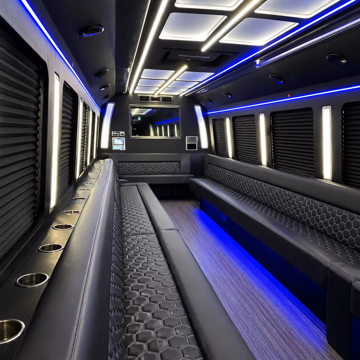 norman party bus inside