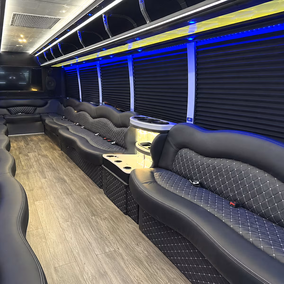 norman party bus interior