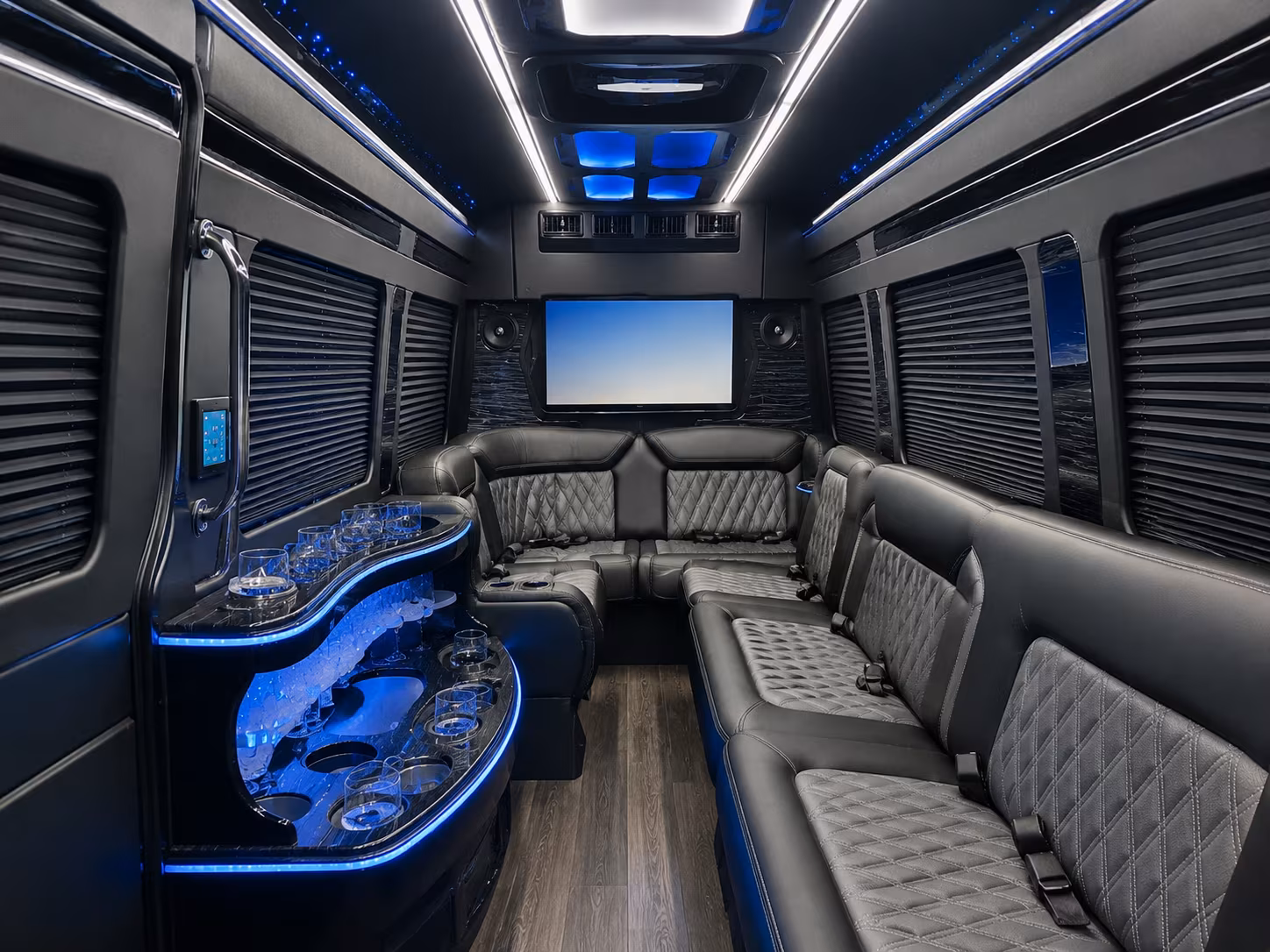 norman sprinter limousine interior
