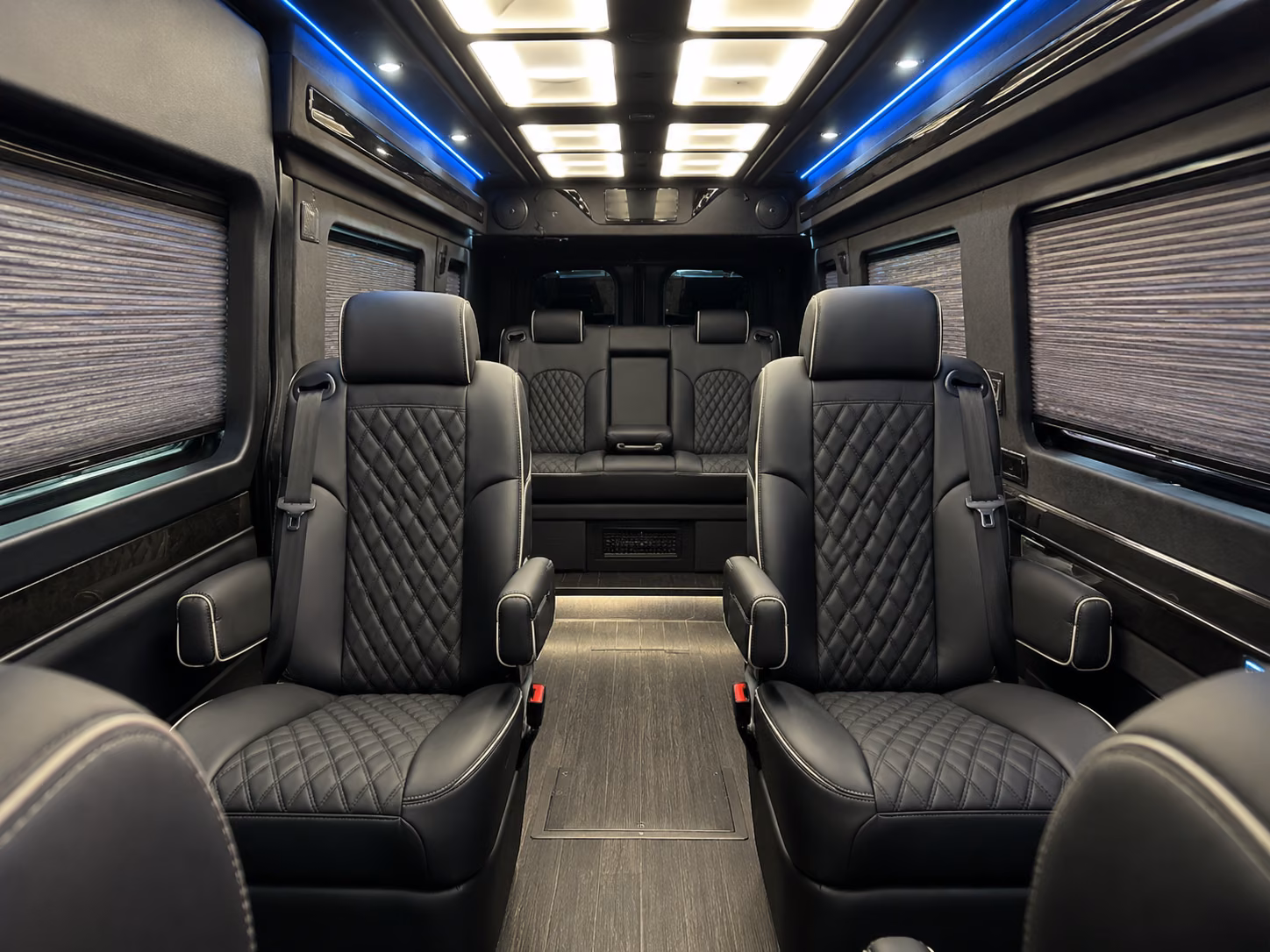 norman sprinter van with driver inside