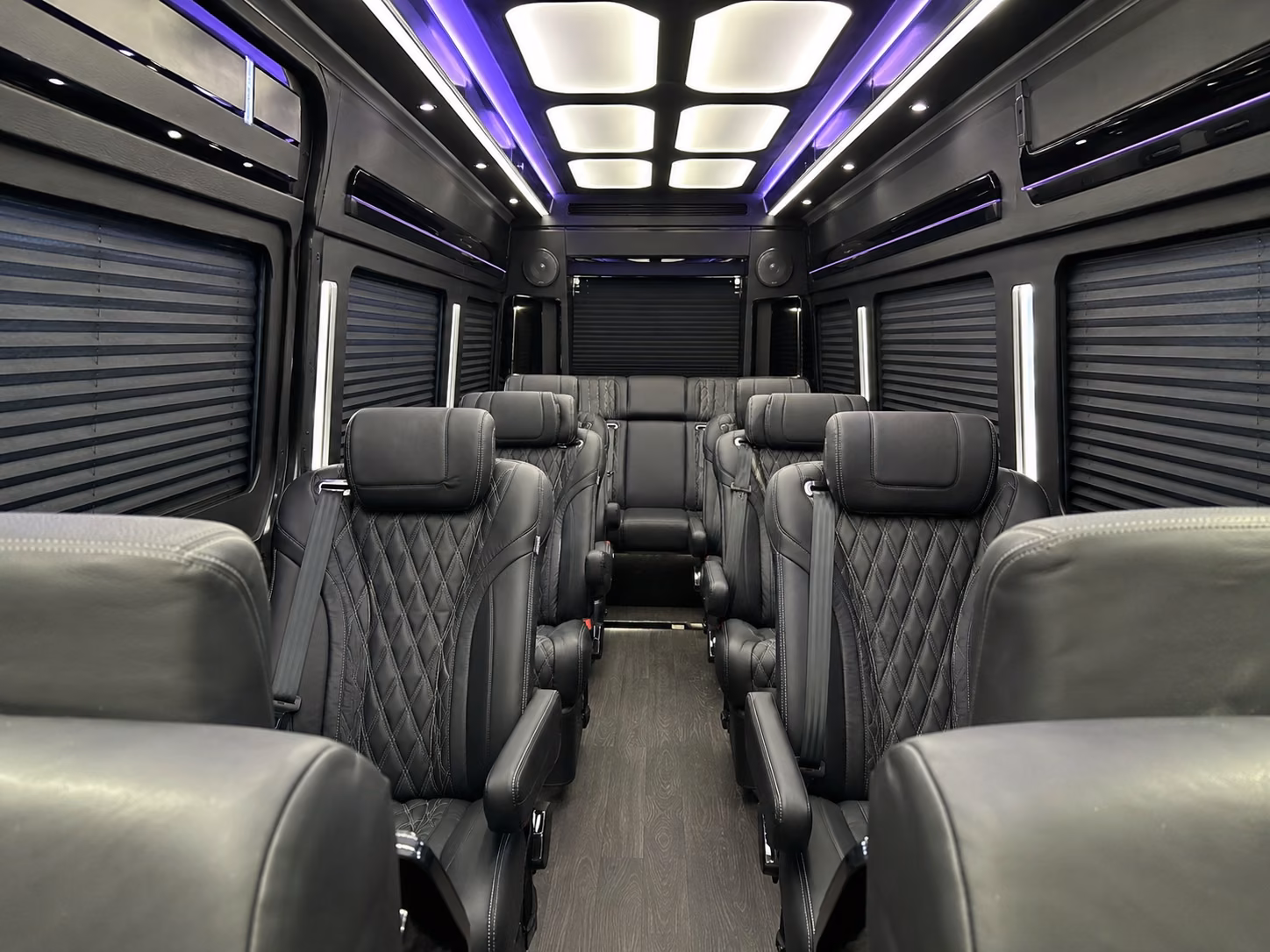 norman sprinter van with driver interior