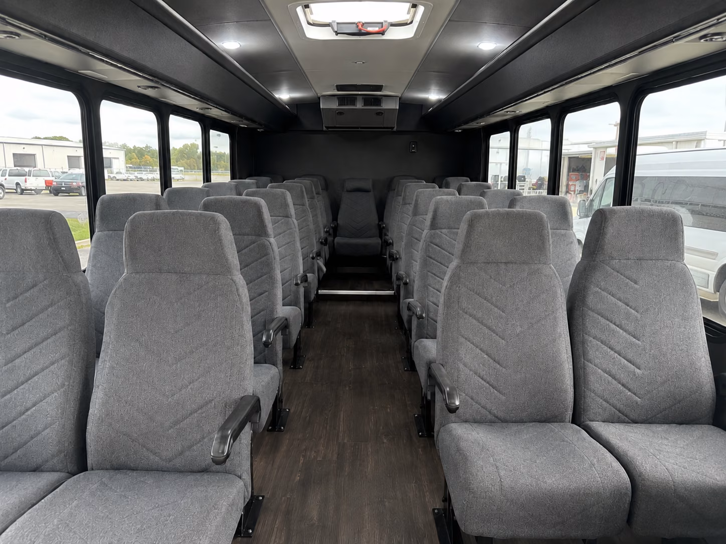 rehearsal dinner and day after brunch bus rentals in norman